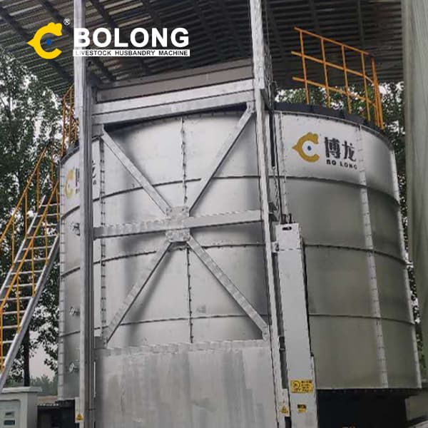 ergonomic manure fermenter microbiology